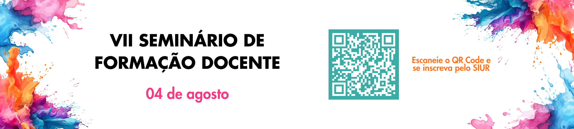 VII Seminário de Formação Docente