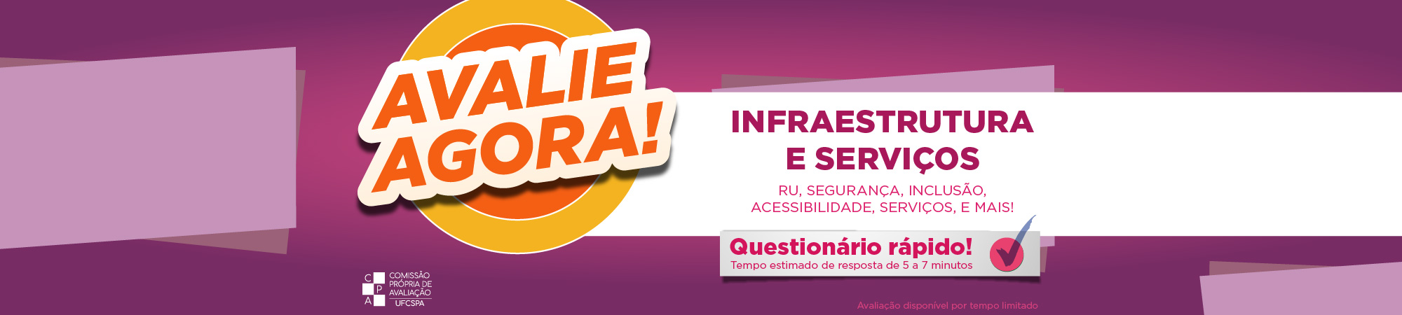 CPA - Avaliação de infraestrutura e serviços 2026